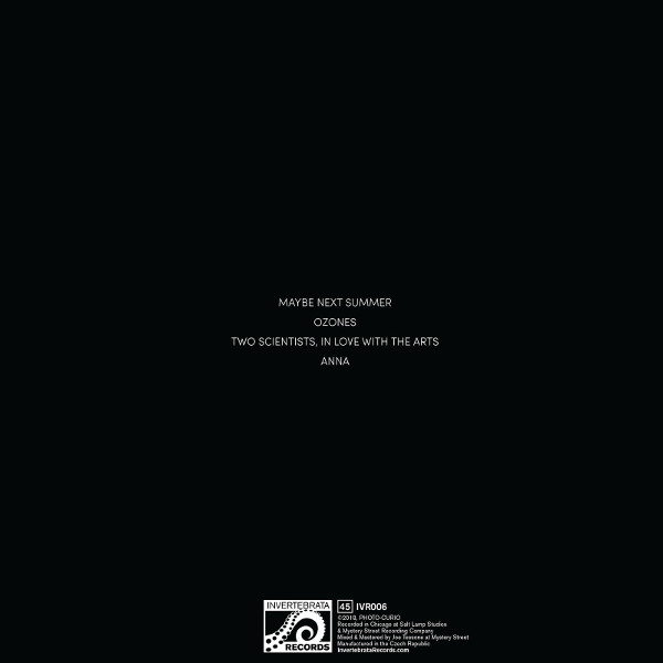 Photo-Curio EP No. 2 back cover